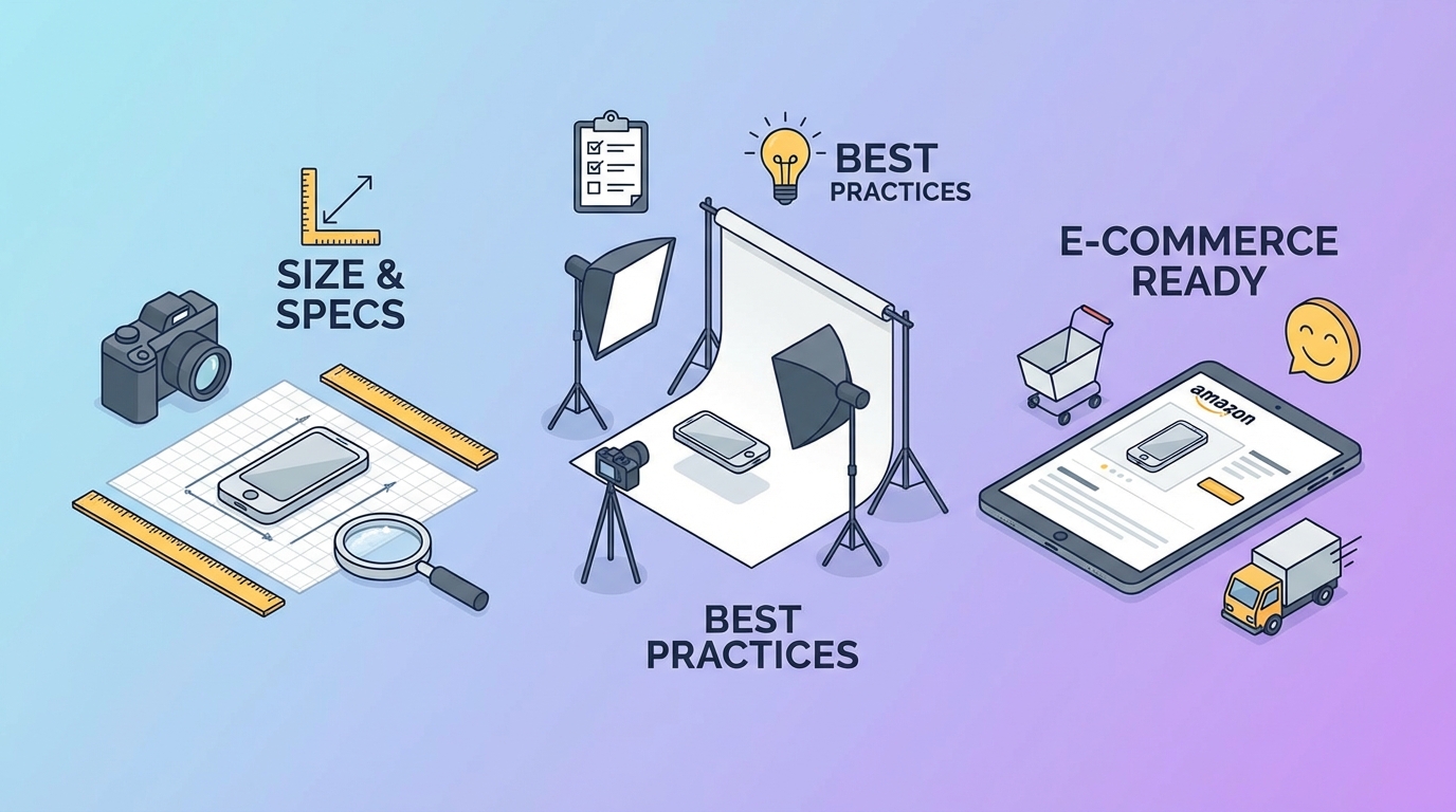 Amazon Product Photography Requirements: Size, Background, and Best Practices