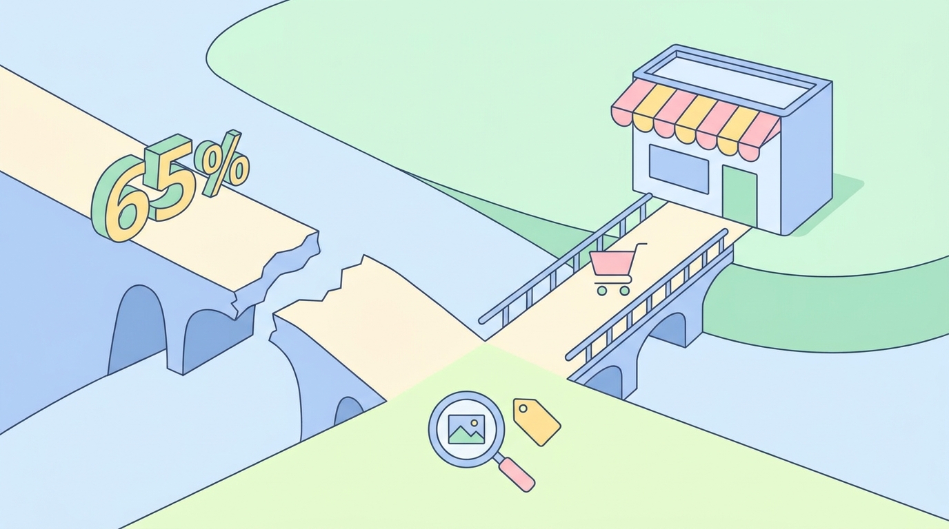 The 65% Traffic Gap Most Shopify Stores Miss